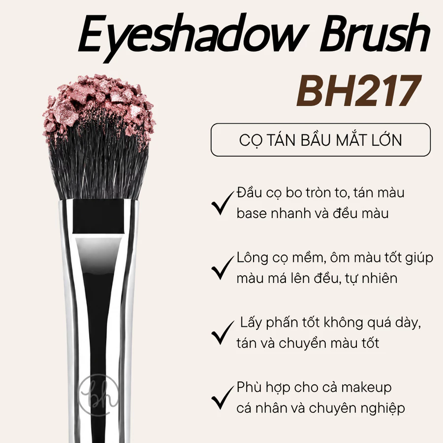  Cọ Tán Mắt BH Cosmetics Eyeshadow Brush BH217